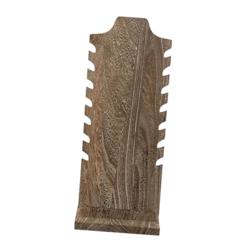 UxicRuya Halsketten Staffelei Aus Holz, 17,3 X 11,9 X 45 Cm, für Geschäfte, Einzelhandel, Stabil, Platzsparend, Zubehör UxicRuya Halsketten Staffelei Aus Holz, 17,3 X 11,9 X 45 Cm, für Geschäfte, Einzelhandel, Stabil, Platzsparend, Zubehör von UxicRuya