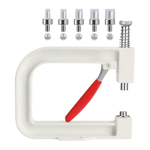 UxicRuya Handdruck Perlen Crimpmaschine, Vielseitiges Und Kompaktes Perlen Crimpwerkzeug für Erwachsene, Beutellochstanzmaschine, Weiß UxicRuya Handdruck Perlen Crimpmaschine, Vielseitiges Und Kompaktes Perlen Crimpwerkzeug für Erwachsene, Beutellochstanzmaschine, Weiß von UxicRuya
