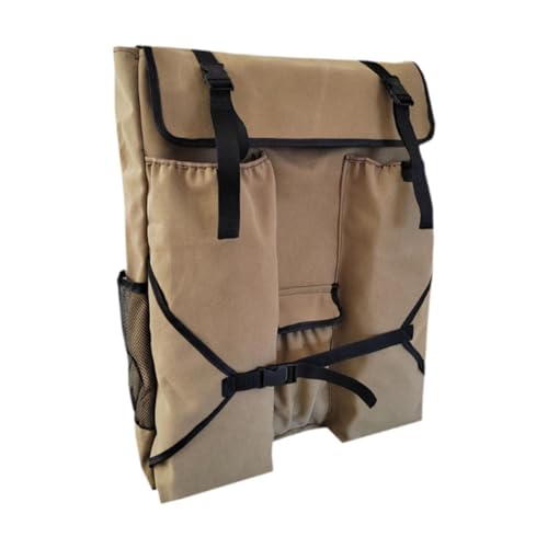 UxicRuya Multifunktionale Canvas Künstler Rucksack Skizzenbuch Tasche Schule Tragetasche, Khaki UxicRuya Multifunktionale Canvas Künstler Rucksack Skizzenbuch Tasche Schule Tragetasche, Khaki von UxicRuya