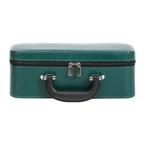 UxicRuya Schmuckschatulle für Armbänder, Aufbewahrungsbox, Display für Halsketten, Ringe, Damen, Grün 30.5x11.5x15cm UxicRuya Schmuckschatulle für Armbänder, Aufbewahrungsbox, Display für Halsketten, Ringe, Damen, Grün 30.5x11.5x15cm von UxicRuya