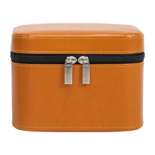 UxicRuya Schmuckschatulle für Armbänder, Aufbewahrungsbox, Display für Halsketten, Ringe, Damen, Orange 16x12x11cm UxicRuya Schmuckschatulle für Armbänder, Aufbewahrungsbox, Display für Halsketten, Ringe, Damen, Orange 16x12x11cm von UxicRuya