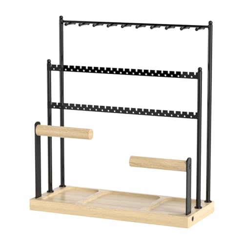 UxicRuya Tragbarer Schmuckständer für Ohrringe, Schmuck Organizer für Den Tisch, Anhänger, Halsketten, Zuhause UxicRuya Tragbarer Schmuckständer für Ohrringe, Schmuck Organizer für Den Tisch, Anhänger, Halsketten, Zuhause von UxicRuya