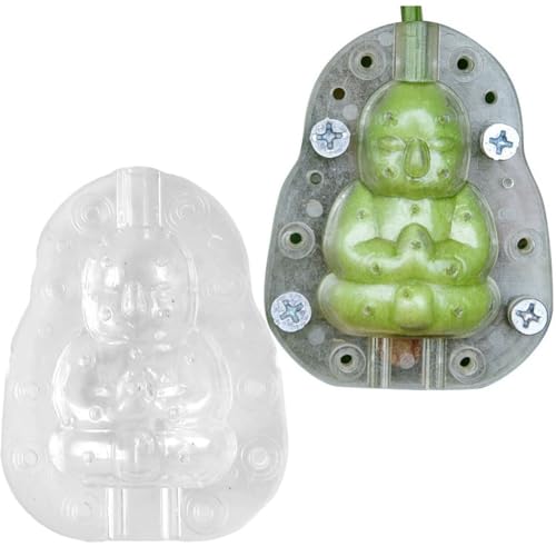 Uzztfa 2 Stück Transparente Obstform, Obstform, Buddha-förmige Melonen-anbauform, Gemüse-anbauform, Wachstumsformungs-formwerkzeug Uzztfa 2 Stück Transparente Obstform, Obstform, Buddha-förmige Melonen-anbauform, Gemüse-anbauform, Wachstumsformungs-formwerkzeug von Uzztfa