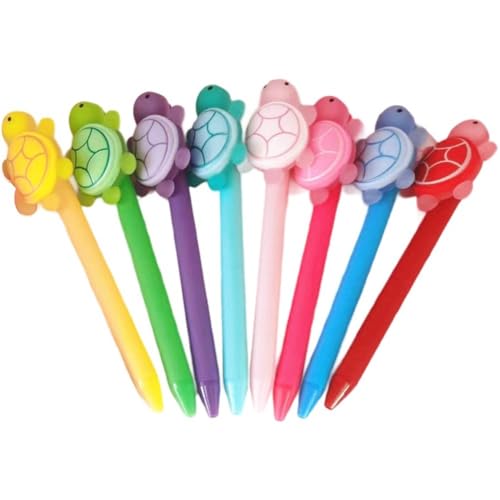 Uzztfa 8 Stück Einziehbare Kugelschreiber Schildkrötenmotiv, Origineller Stift Meerestieren, Niedliche, Lustige Meeresstifte, Schreibwaren Für Schule, Party, Büro, Lehrer Uzztfa 8 Stück Einziehbare Kugelschreiber Schildkrötenmotiv, Origineller Stift Meerestieren, Niedliche, Lustige Meeresstifte, Schreibwaren Für Schule, Party, Büro, Lehrer von Uzztfa