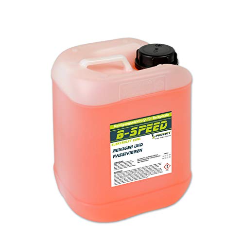 VA-PROTECT B-Speed 5 Liter Elektrolyt Edelstahl beizen Reinigungsflüssigkeit Beizgerät von VA-PROTECT
