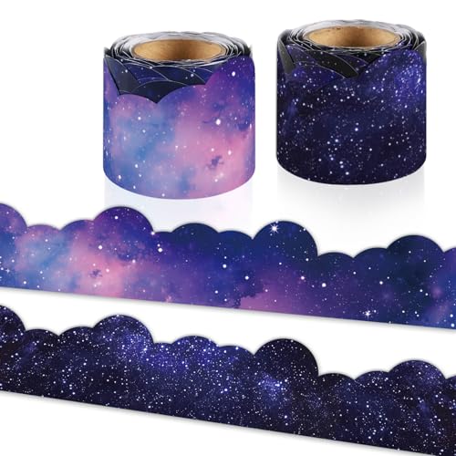 Pinnwand-Bordüre, Weltraumthema, Klassenzimmer-Dekoration, 2 Rollen, Galaxie-Klassenzimmer-Dekor-Bordüre, Bordüre für Lehrer, Schulanfang, Büro, Klassenzimmer, Tür, Wanddekoration, 22 m Pinnwand-Bordüre, Weltraumthema, Klassenzimmer-Dekoration, 2 Rollen, Galaxie-Klassenzimmer-Dekor-Bordüre, Bordüre für Lehrer, Schulanfang, Büro, Klassenzimmer, Tür, Wanddekoration, 22 m von VABAMNA