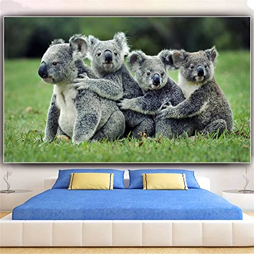 5D Diamant Malerei Kits für Erwachsene DIY Großer Tier Koala 40x80cm Voller bohrer Stickerei Bilder Kunst,Malen nach Zahlen Kits,Diamant Gemälde Kits für Home Wall Decor 5D Diamant Malerei Kits für Erwachsene DIY Großer Tier Koala 40x80cm Voller bohrer Stickerei Bilder Kunst,Malen nach Zahlen Kits,Diamant Gemälde Kits für Home Wall Decor von VABUN