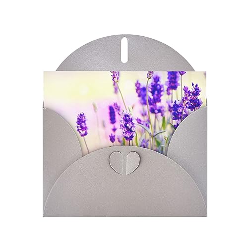 Grußkarten mit Umschlägen Lavendel Blume Druck Perlglanz Papier Urlaubskarten Lustige Geburtstagskarte 10,2 x 15,2 cm Party Einladungskarte Blanko-Karten Grußkarten mit Umschlägen Lavendel Blume Druck Perlglanz Papier Urlaubskarten Lustige Geburtstagskarte 10,2 x 15,2 cm Party Einladungskarte Blanko-Karten von VACSAX
