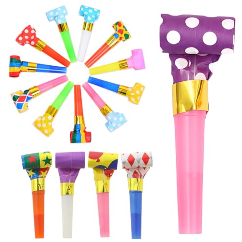 VAEIORP 15 Pcs Tröte Kindergeburtstag Partytröten Tröten für Kinderspielzeug Tröte Kinder für Partys Geburtstagsfeiern Festliche Anlässe VAEIORP 15 Pcs Tröte Kindergeburtstag Partytröten Tröten für Kinderspielzeug Tröte Kinder für Partys Geburtstagsfeiern Festliche Anlässe von VAEIORP