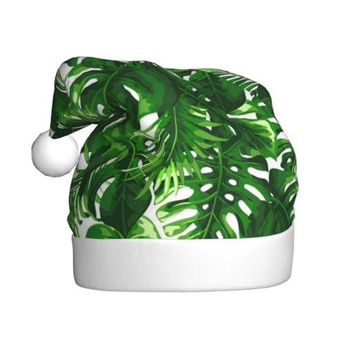 VAGILO Monstera Deliciosa Bananenpalme Festliche Winterferien Weihnachtsmützen – lustig, warm und plüschig, für Büro und Außenbereich, Partykappe VAGILO Monstera Deliciosa Bananenpalme Festliche Winterferien Weihnachtsmützen – lustig, warm und plüschig, für Büro und Außenbereich, Partykappe von VAGILO