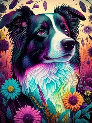 VAIIEYO 5D DIY 5D Diamond Painting Erwachsene Hund, Diamant Painting Bilder Malerei Kits Tier, Malen Nach Zahlen Diamant Home Wand Decor Gemälde Kreuzstich Diamond Dekoration 30x40 cm VAIIEYO 5D DIY 5D Diamond Painting Erwachsene Hund, Diamant Painting Bilder Malerei Kits Tier, Malen Nach Zahlen Diamant Home Wand Decor Gemälde Kreuzstich Diamond Dekoration 30x40 cm von VAIIEYO