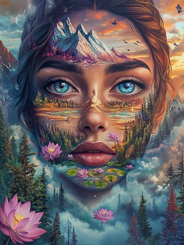 VAIIEYO 5D DIY 5D Diamond Painting Frau, Diamant Painting Bilder Malerei Kits Landschaft, Malen Nach Zahlen Diamant Home Wand Decor Gemälde Kreuzstich Diamond Dekoration 30x40 cm-32 VAIIEYO 5D DIY 5D Diamond Painting Frau, Diamant Painting Bilder Malerei Kits Landschaft, Malen Nach Zahlen Diamant Home Wand Decor Gemälde Kreuzstich Diamond Dekoration 30x40 cm-32 von VAIIEYO