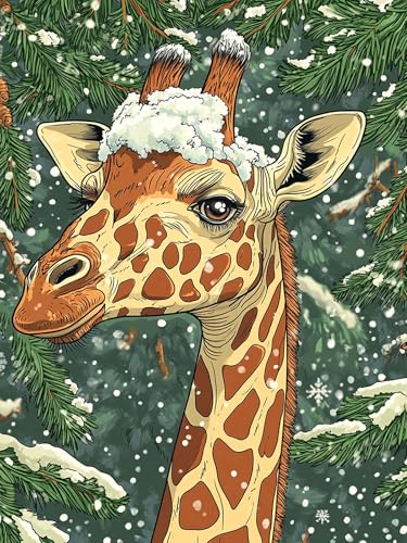 VAIIEYO 5D DIY 5D Diamond Painting Giraffe, Diamant Painting Bilder Malerei Kits Tier, Malen Nach Zahlen Diamant Home Wand Decor Gemälde Kreuzstich Diamond Dekoration 30x40 cm-43 VAIIEYO 5D DIY 5D Diamond Painting Giraffe, Diamant Painting Bilder Malerei Kits Tier, Malen Nach Zahlen Diamant Home Wand Decor Gemälde Kreuzstich Diamond Dekoration 30x40 cm-43 von VAIIEYO