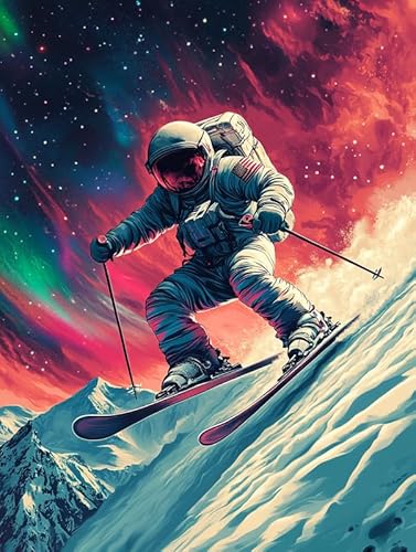 VAIIEYO 5D DIY Diamond Painting Astronaut, Diamant Painting Bilder Malerei Kits Astronaut, Malen Nach Zahlen Diamant Home Wand Decor Gemälde Kreuzstich Diamond Dekoration 30x40 cm-1892 VAIIEYO 5D DIY Diamond Painting Astronaut, Diamant Painting Bilder Malerei Kits Astronaut, Malen Nach Zahlen Diamant Home Wand Decor Gemälde Kreuzstich Diamond Dekoration 30x40 cm-1892 von VAIIEYO
