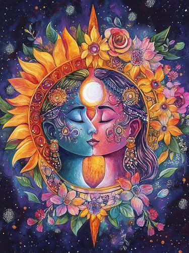 VAIIEYO 5D DIY Diamond Painting Frau, Diamant Painting Bilder Malerei Kits Blume, Malen Nach Zahlen Diamant Home Wand Decor Gemälde Kreuzstich Diamond Dekoration 30x40 cm-60 VAIIEYO 5D DIY Diamond Painting Frau, Diamant Painting Bilder Malerei Kits Blume, Malen Nach Zahlen Diamant Home Wand Decor Gemälde Kreuzstich Diamond Dekoration 30x40 cm-60 von VAIIEYO