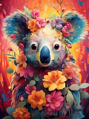 VAIIEYO 5D DIY Diamond Painting Koala, Diamant Painting Bilder Malerei Kits Tier, Malen Nach Zahlen Diamant Home Wand Decor Gemälde Kreuzstich Diamond Dekoration 30x40 cm-67 VAIIEYO 5D DIY Diamond Painting Koala, Diamant Painting Bilder Malerei Kits Tier, Malen Nach Zahlen Diamant Home Wand Decor Gemälde Kreuzstich Diamond Dekoration 30x40 cm-67 von VAIIEYO