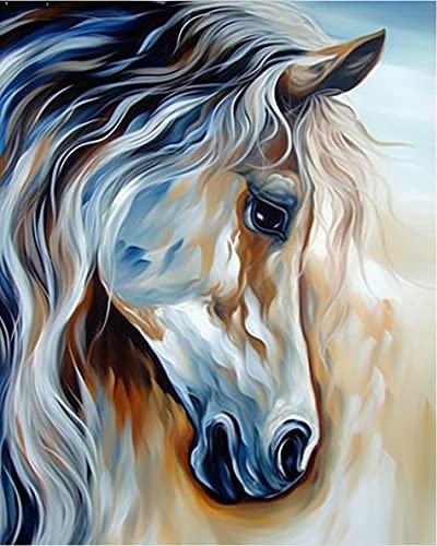 VAIIEYO DIY 5D Diamond Painting Pferd, Diamant Painting Bilder Malerei Kits Tier, Malen Nach Zahlen Diamant Home Wand Decor Gemälde Kreuzstich Diamond Dekoration 30x40 cm VAIIEYO DIY 5D Diamond Painting Pferd, Diamant Painting Bilder Malerei Kits Tier, Malen Nach Zahlen Diamant Home Wand Decor Gemälde Kreuzstich Diamond Dekoration 30x40 cm von VAIIEYO