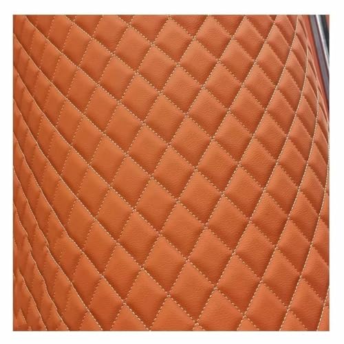 Kunstleder Gesteppt Meterware Polsterstoff Möbelstoff Gesteppt Kaschiert Leder Polsterstoff Stoff Kunstleder Polsterstoff Bezugsstoff Lederoptik Als Polster-Stoff/Sitzbezug für Den Innen(Size:1.6X1m) von VAKUUM
