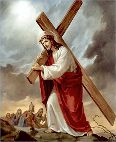 VAKUUM Diamant Painting Kinder 5D Diamond Painting Kits, Jesus Christus DIY Malen Nach Zahlen Erwachsene Diamant Malerei Geburtstagsgeschenke50*60cm VAKUUM Diamant Painting Kinder 5D Diamond Painting Kits, Jesus Christus DIY Malen Nach Zahlen Erwachsene Diamant Malerei Geburtstagsgeschenke50*60cm von VAKUUM