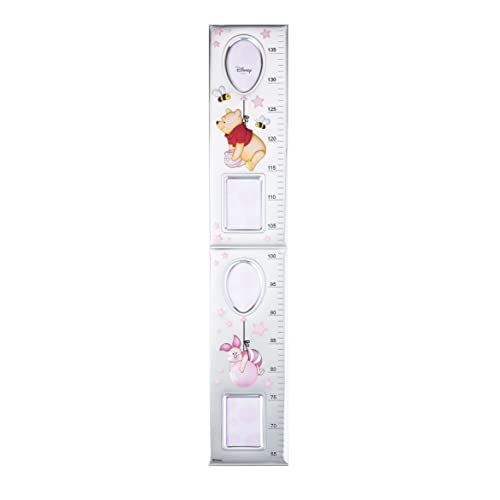 VALENTI & CO. Disney Winnie The Pooh Wandmaßstab für Kinder, Dekoration, Schlafzimmer, Bilderrahmen, silberfarben von VALENTI & CO.