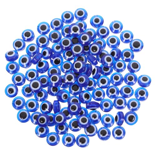 100 Stück blaue böse augen perlen kunststoff anhänger für diy armbänder halsketten ohrringe schmuckherstellung 100 Stück blaue böse augen perlen kunststoff anhänger für diy armbänder halsketten ohrringe schmuckherstellung von VALICLUD