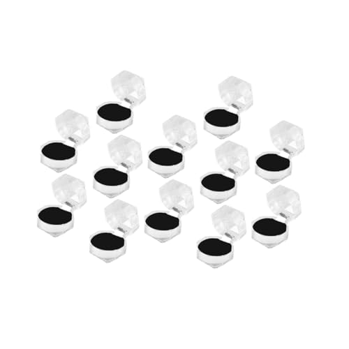 Schmuckschatulle Set 12 Stück Acryl Ohrring Box Aufbewahrungskoffer Freundin von VALICLUD