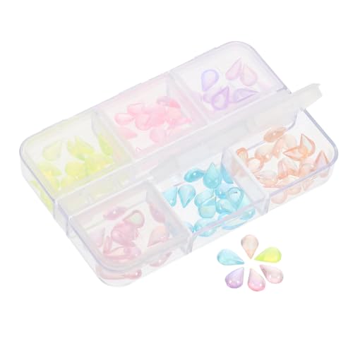 VALICLUD 1 Box Winzige Nagel Edelsteine ​​farbenfrohe Nagel -strasssteine ​​für Nagelkunst Niedliche Nagelzubehör Für Spielerische Und Bezaubernde Nagel Verzierungen von VALICLUD