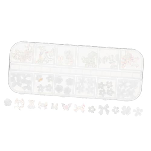 VALICLUD 1 Karton Teiliges Nail Art DIY Charms mit Blüten und Funkelnden Glitzer designs Bunte Nagel dekorationen für Natürliche und Künstliche Nägel Geeignet für Frauen Partys und Nail VALICLUD 1 Karton Teiliges Nail Art DIY Charms mit Blüten und Funkelnden Glitzer designs Bunte Nagel dekorationen für Natürliche und Künstliche Nägel Geeignet für Frauen Partys und Nail von VALICLUD
