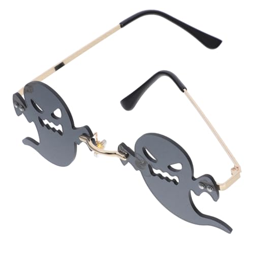 VALICLUD 1 Paar randlos rahmen polarisiert Sonnenbrillen-Rave trendige retro halloween brillen lustige schnapsgläser Coole Brille für Teens Lustige Plastik Grey VALICLUD 1 Paar randlos rahmen polarisiert Sonnenbrillen-Rave trendige retro halloween brillen lustige schnapsgläser Coole Brille für Teens Lustige Plastik Grey von VALICLUD