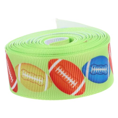 VALICLUD 1 Rolle Bugkranz Bänder zum Verpacken Gegenwärtig Hochzeit Dekoration Fußballband Geschenkverpackungsband Party-Geschenkbänder Geschenkband Bastelbänder dekoratives Band Stoff VALICLUD 1 Rolle Bugkranz Bänder zum Verpacken Gegenwärtig Hochzeit Dekoration Fußballband Geschenkverpackungsband Party-Geschenkbänder Geschenkband Bastelbänder dekoratives Band Stoff von VALICLUD