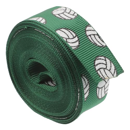 VALICLUD 1 Rolle Sportliches Volleyball Satinband Yards für Haarschleifen Dekoration und Bastelprojekte Strapazierfähiges und Elegantes Geschenkband für Anlässe VALICLUD 1 Rolle Sportliches Volleyball Satinband Yards für Haarschleifen Dekoration und Bastelprojekte Strapazierfähiges und Elegantes Geschenkband für Anlässe von VALICLUD