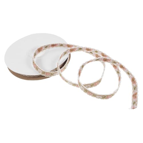 VALICLUD 1 Rolle Sticked Blumenband Band Handwerk Band Handgefertigt Haarspangenband Selber Machen Dekoratives Verpackungsband Diy -handwerksband Stickband Stoffbänder Kaffee Polyester VALICLUD 1 Rolle Sticked Blumenband Band Handwerk Band Handgefertigt Haarspangenband Selber Machen Dekoratives Verpackungsband Diy -handwerksband Stickband Stoffbänder Kaffee Polyester von VALICLUD