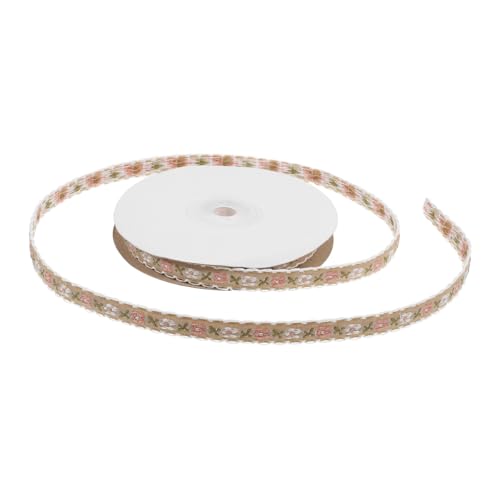 VALICLUD 1 Rolle Sticked Blumenband Bestickte Band Wickelband Diy -handwerksband Dünnes Band Bestickter Bandbesatz Mit Blumenmuster Blumenmusterband Bandstickerei Stoffband Polyester Kaffee VALICLUD 1 Rolle Sticked Blumenband Bestickte Band Wickelband Diy -handwerksband Dünnes Band Bestickter Bandbesatz Mit Blumenmuster Blumenmusterband Bandstickerei Stoffband Polyester Kaffee von VALICLUD
