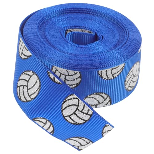 VALICLUD 1 Rolle Volleyball Dekorationsband Roll Geschenkband für Bastelarbeiten Verpackungen und Festlichkeiten Strapazierfähiges Vielseitig Einsetzbar für Hochzeiten und Feiern VALICLUD 1 Rolle Volleyball Dekorationsband Roll Geschenkband für Bastelarbeiten Verpackungen und Festlichkeiten Strapazierfähiges Vielseitig Einsetzbar für Hochzeiten und Feiern von VALICLUD