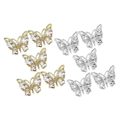 VALICLUD 1 Satz Bohrer Für Nagelschmuck Trendy Nagel Charms Schmetterling Nagelcharme Nagel-strasssteine für Gelnägel Nagelkunstzubehör Nail Strass-kit Legierung 10 Stück VALICLUD 1 Satz Bohrer Für Nagelschmuck Trendy Nagel Charms Schmetterling Nagelcharme Nagel-strasssteine für Gelnägel Nagelkunstzubehör Nail Strass-kit Legierung 10 Stück von VALICLUD