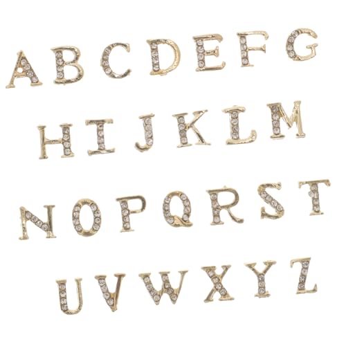 VALICLUD 1 Satz Charms Buchstabenform Maniküre Dekoration Maniküre Zubehör für Nageldesign VALICLUD 1 Satz Charms Buchstabenform Maniküre Dekoration Maniküre Zubehör für Nageldesign von VALICLUD
