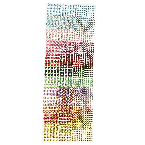 VALICLUD 1 Satz Diamantaufkleber Gesicht Abziehbilder Uv Reiz Bastel-strasssteine zum Aufkleben Körpersteinsteine Körper Strass Aufkleber Edelsteine Acryl 12blätter VALICLUD 1 Satz Diamantaufkleber Gesicht Abziehbilder Uv Reiz Bastel-strasssteine zum Aufkleben Körpersteinsteine Körper Strass Aufkleber Edelsteine Acryl 12blätter von VALICLUD