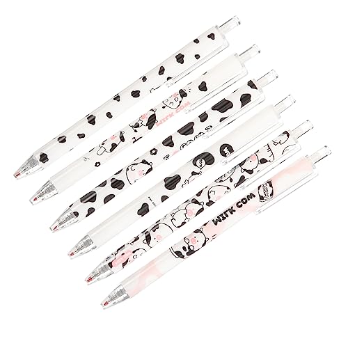 VALICLUD 1 Satz Gelstift Drücken Stift Für Studenten Bürozubehör Schreibstifte Stifte Für Büroschilder Signaturstifte Partygeschenk Kugelschreiber Plastik 6 Stück VALICLUD 1 Satz Gelstift Drücken Stift Für Studenten Bürozubehör Schreibstifte Stifte Für Büroschilder Signaturstifte Partygeschenk Kugelschreiber Plastik 6 Stück von VALICLUD