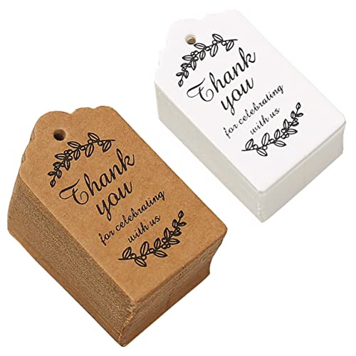 VALICLUD 1 Satz Geschenkanhänger Etiketten Aus Papier Für Geburtstagsfeiern Und Besondere Anlässe Kraftpapier Für Diy Karten Und Bastelprojekte 200 Stück VALICLUD 1 Satz Geschenkanhänger Etiketten Aus Papier Für Geburtstagsfeiern Und Besondere Anlässe Kraftpapier Für Diy Karten Und Bastelprojekte 200 Stück von VALICLUD