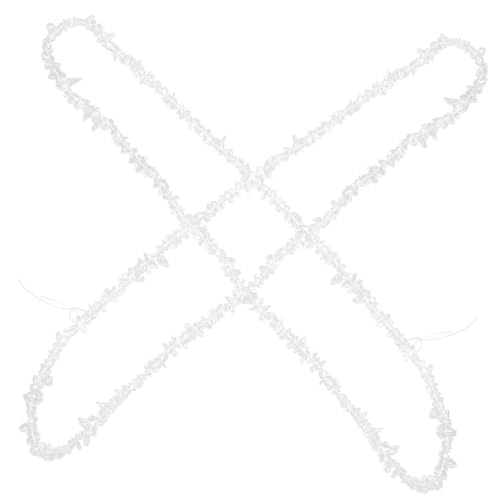 VALICLUD 1 Satz Kristallkettenarmband Porzellanperlen Farbige Steinperlen Bastelperlen Selber Machen Weiß 2 Stück VALICLUD 1 Satz Kristallkettenarmband Porzellanperlen Farbige Steinperlen Bastelperlen Selber Machen Weiß 2 Stück von VALICLUD