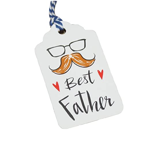 VALICLUD 1 Satz Lesezeichen -tag Rave Schild Papa Väter Die Erwachsene Geschenkanhänger Aus Papier Papieretikett Hangtag Des Geschenks Dekorative Tags Weiß 100 Stück VALICLUD 1 Satz Lesezeichen -tag Rave Schild Papa Väter Die Erwachsene Geschenkanhänger Aus Papier Papieretikett Hangtag Des Geschenks Dekorative Tags Weiß 100 Stück von VALICLUD