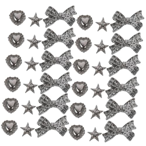VALICLUD 1 Satz Nagelzubehör Nageldesign Herstellung Für Nagel-kit Maniküre Nägel Nagelkunst Uv Finger Fälschung Nageldekor Dekoration Silver Flacher Bohrer 30 Stück VALICLUD 1 Satz Nagelzubehör Nageldesign Herstellung Für Nagel-kit Maniküre Nägel Nagelkunst Uv Finger Fälschung Nageldekor Dekoration Silver Flacher Bohrer 30 Stück von VALICLUD