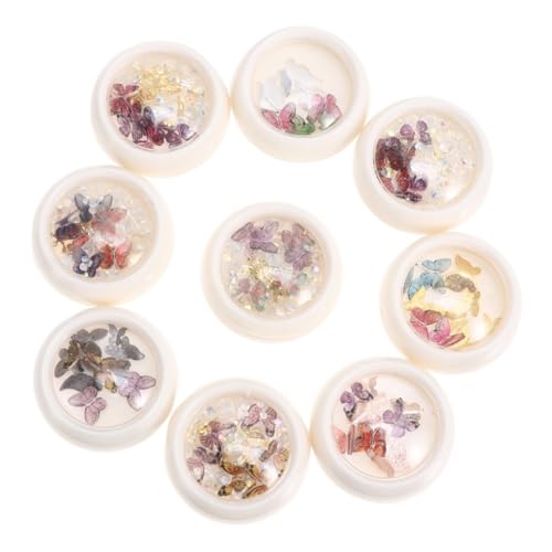 VALICLUD 1 Satz Schmetterling Nagelkunst Zubehör Nagel Charms Für Nagelkunst Nägel Schwarz Nageldekoration Maniküre Schmetterlinge Schmetterlings Nagel Charm Schmuck 9Boxen VALICLUD 1 Satz Schmetterling Nagelkunst Zubehör Nagel Charms Für Nagelkunst Nägel Schwarz Nageldekoration Maniküre Schmetterlinge Schmetterlings Nagel Charm Schmuck 9Boxen von VALICLUD