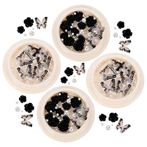 VALICLUD 1 Satz Schwarze Kamelien -strasssteine Nagel Charms Nagel Strass Edelsteine für Nägel Strassnagelzauber Charme Für Nägel Nageledelsteine und Strasssteine Harz 4boxen VALICLUD 1 Satz Schwarze Kamelien -strasssteine Nagel Charms Nagel Strass Edelsteine für Nägel Strassnagelzauber Charme Für Nägel Nageledelsteine und Strasssteine Harz 4boxen von VALICLUD