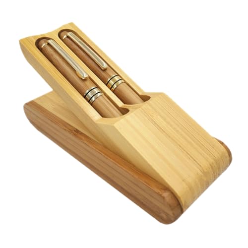 VALICLUD 1 Satz Stift-Set glatter Schreibstift praktischer Signierstift Schreiben, Signieren, Stift einfacher Füllfederhalter wiederverwendbarer Füllfederhalter Etui Büro Stift Bambus VALICLUD 1 Satz Stift-Set glatter Schreibstift praktischer Signierstift Schreiben, Signieren, Stift einfacher Füllfederhalter wiederverwendbarer Füllfederhalter Etui Büro Stift Bambus von VALICLUD