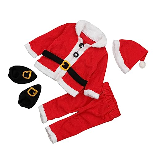 VALICLUD 1 Satz Weihnachtsmantel Outfits Für Neugeborene Jungen Wintermäntel Babykostüme Winterplüsch Tops -outfits Weihnachts-babyschuhe Langarmshirts -fleece-tops Rot Plüschstoffe VALICLUD 1 Satz Weihnachtsmantel Outfits Für Neugeborene Jungen Wintermäntel Babykostüme Winterplüsch Tops -outfits Weihnachts-babyschuhe Langarmshirts -fleece-tops Rot Plüschstoffe von VALICLUD