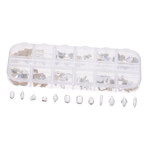 VALICLUD 1 Schachtel DIY Charms Strasssteine Nail Rhinestones Transparent für Nagelkunst und Dekoration Salon und Heimgebrauch VALICLUD 1 Schachtel DIY Charms Strasssteine Nail Rhinestones Transparent für Nagelkunst und Dekoration Salon und Heimgebrauch von VALICLUD