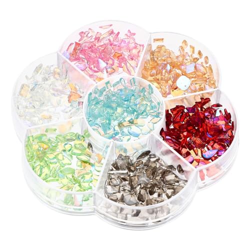 VALICLUD 1 Schachtel DIY Nail Stones Resin Charms Nageldekorationen Glänzend Facettierte Nagelschmuck Strasssteine für Maniküre Nail Art Salon und Zuhause VALICLUD 1 Schachtel DIY Nail Stones Resin Charms Nageldekorationen Glänzend Facettierte Nagelschmuck Strasssteine für Maniküre Nail Art Salon und Zuhause von VALICLUD