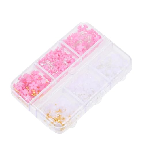 VALICLUD 1 Schachtel Fächer Box mit Petal Blumen Nail Art Charms aus Resin Langlebige DIY Nagelornamente für Maniküre Nageldekoration für Frauen und Nail Art Salons VALICLUD 1 Schachtel Fächer Box mit Petal Blumen Nail Art Charms aus Resin Langlebige DIY Nagelornamente für Maniküre Nageldekoration für Frauen und Nail Art Salons von VALICLUD