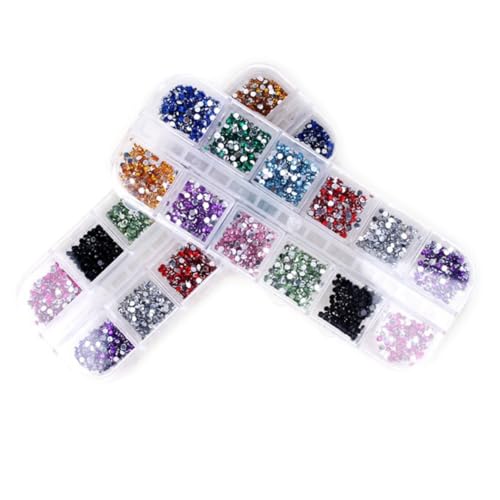 VALICLUD 1 Schachtel Farben Acryl Nagelkunst Strasssteine Glänzende Deko für Diy Nailart Vielseitige Schmucksteine für Nägel Handwerk Körperkunst und Mehr für Salon und Heimgebrauch VALICLUD 1 Schachtel Farben Acryl Nagelkunst Strasssteine Glänzende Deko für Diy Nailart Vielseitige Schmucksteine für Nägel Handwerk Körperkunst und Mehr für Salon und Heimgebrauch von VALICLUD